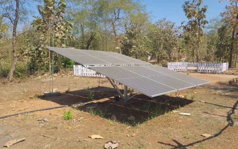 Solar Energy for Electricity and Borewell